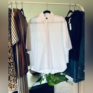French Connection Oversized Button Up